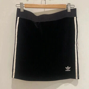 Adidas velour mini skirt